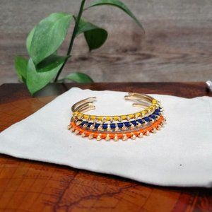 Market & Spruce Thread Wrapped Bracelet Cuff Set